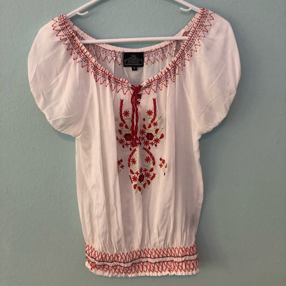 milkmaid white top